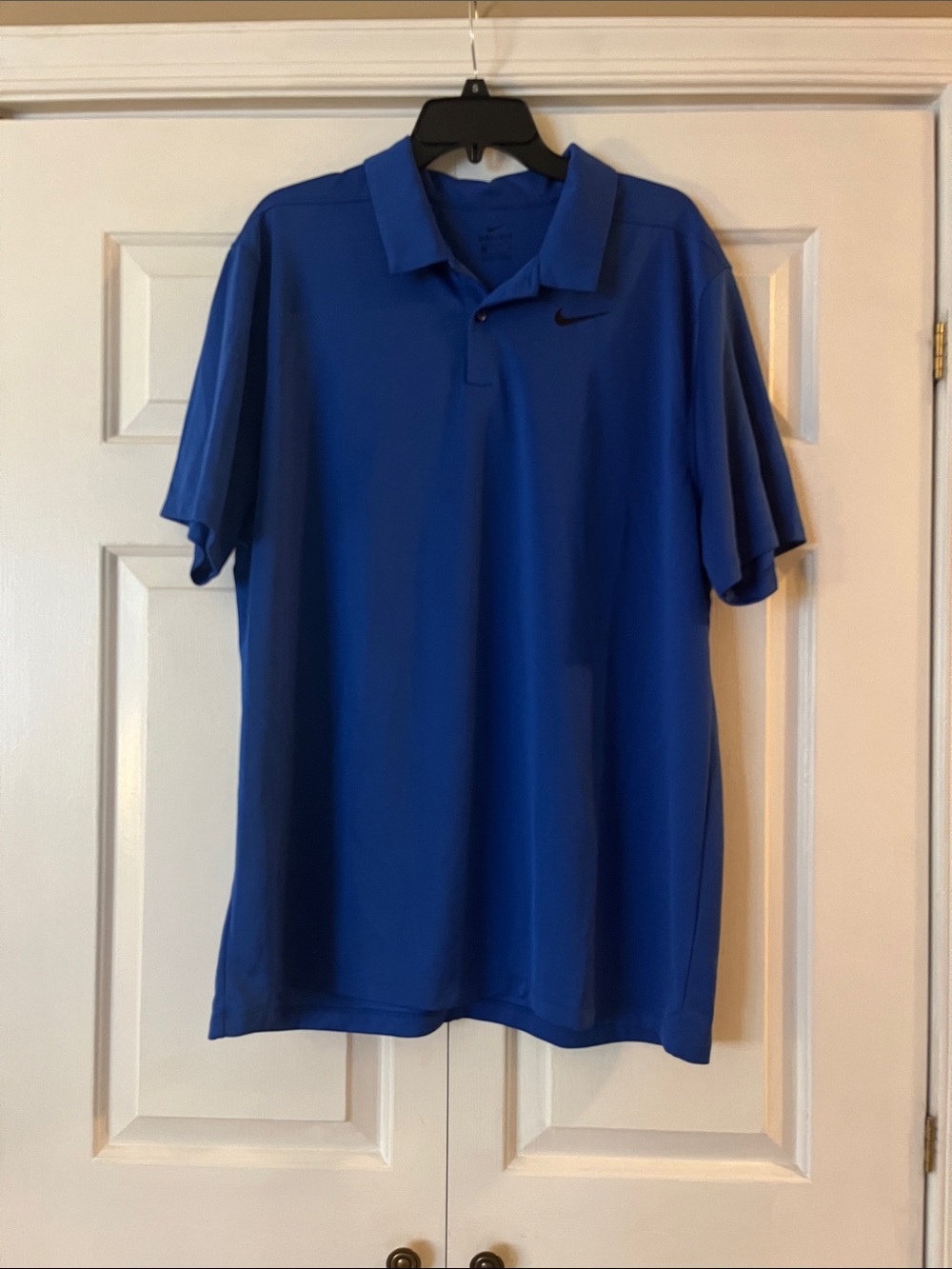 Nike Men’s Blue Dri-FIT Polo Shirt Size XL